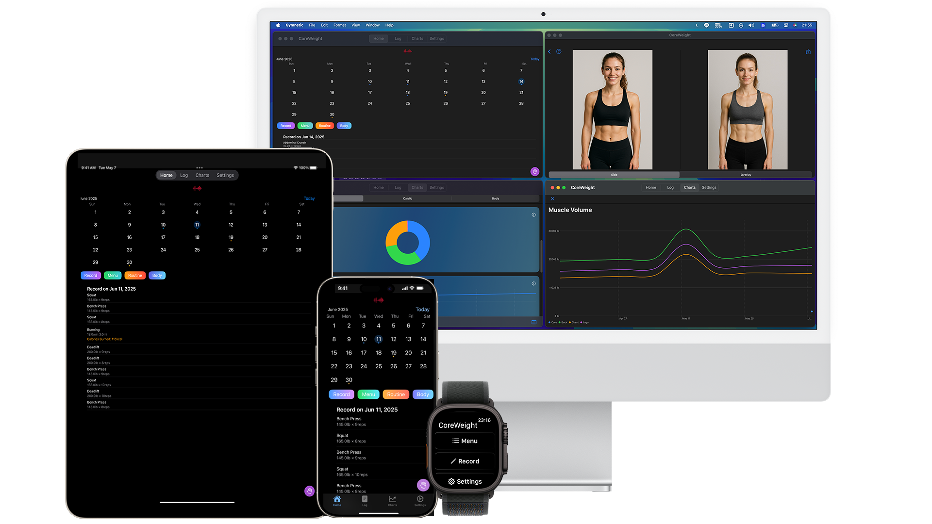 CoreWeight on all devices